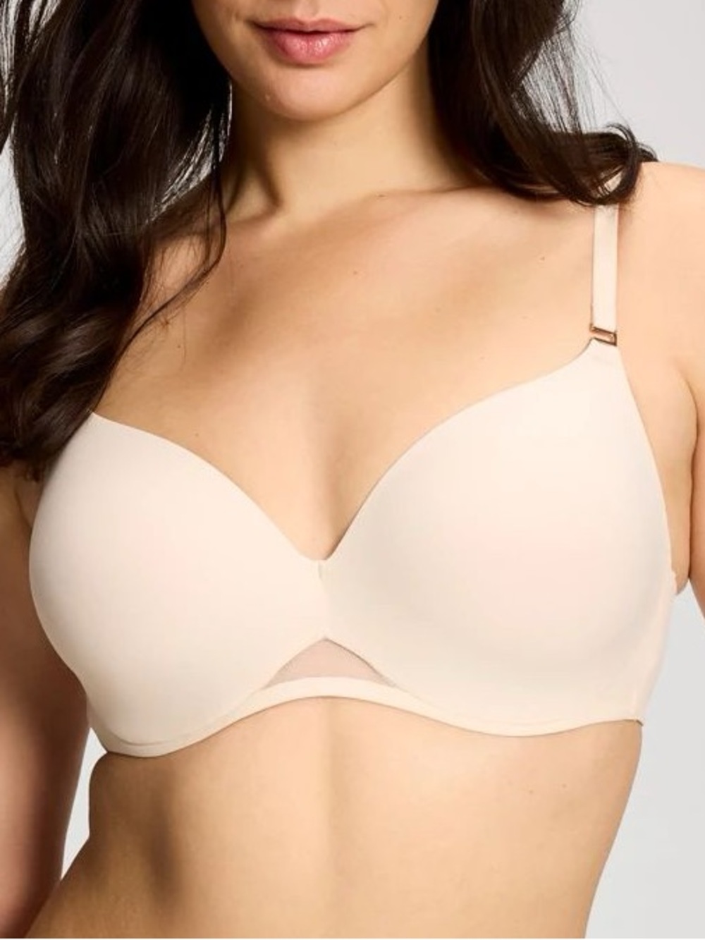 Soma Bodify Perfect Coverage Bra Size 32DDD Light Beige